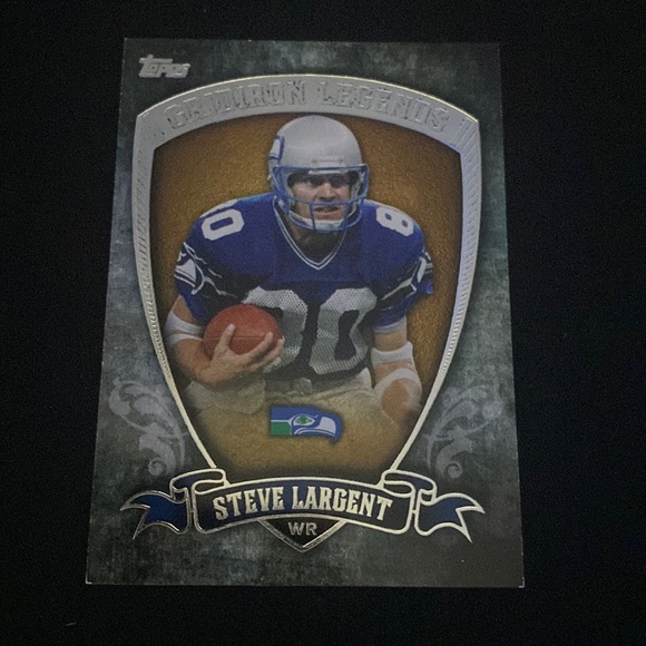 Steve Largent - 2013 Topps gridiron legends #GL-SL - Picture 1 of 2